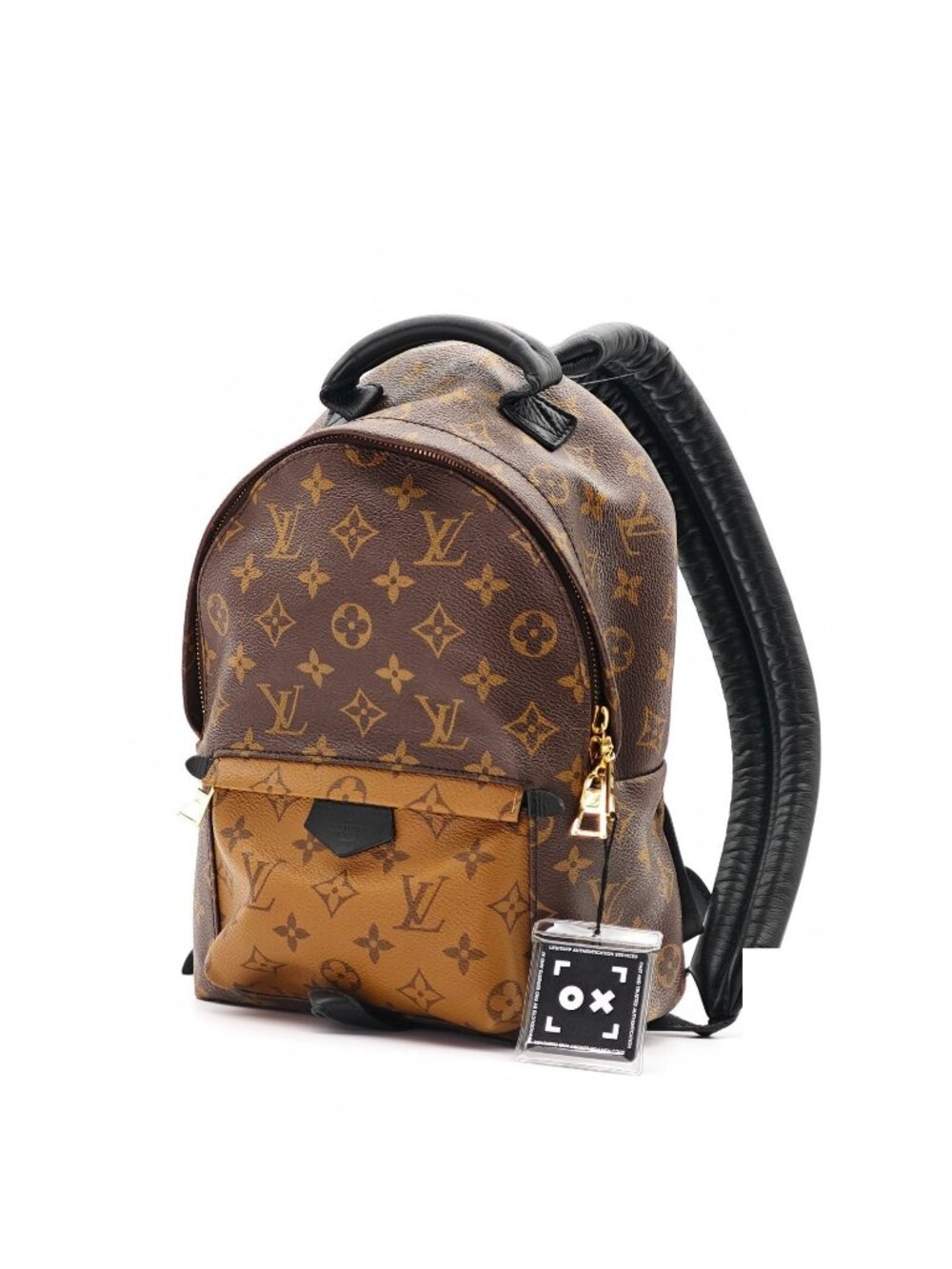Louis Vuitton Palm Springs Backpack Diaper Bag Brown Beige